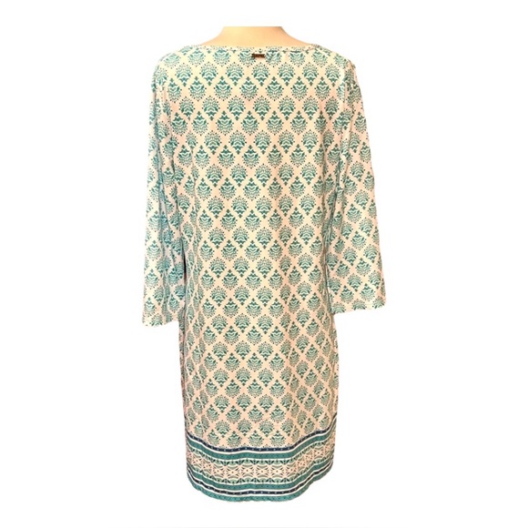 Cabana Life Amalfi Coast Cabana Blue & White Shift Dress, Womens size XL, NWT - Picture 3 of 14